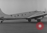 Image of Howard Hughes arrives in Douglas B-23 Dragon aircraft Washington DC USA, 1947, second 19 stock footage video 65675048172