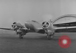 Image of Howard Hughes arrives in Douglas B-23 Dragon aircraft Washington DC USA, 1947, second 22 stock footage video 65675048172