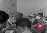 Image of Howard Hughes arrives in Douglas B-23 Dragon aircraft Washington DC USA, 1947, second 31 stock footage video 65675048172