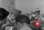 Image of Howard Hughes arrives in Douglas B-23 Dragon aircraft Washington DC USA, 1947, second 32 stock footage video 65675048172
