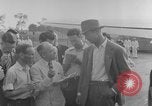 Image of Howard Hughes arrives in Douglas B-23 Dragon aircraft Washington DC USA, 1947, second 33 stock footage video 65675048172