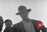 Image of Howard Hughes arrives in Douglas B-23 Dragon aircraft Washington DC USA, 1947, second 54 stock footage video 65675048172