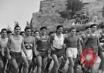 Image of Runners Athens Greece Syntagma Square, 1947, second 5 stock footage video 65675048178