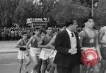 Image of Runners Athens Greece Syntagma Square, 1947, second 21 stock footage video 65675048178