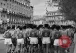 Image of Runners Athens Greece Syntagma Square, 1947, second 42 stock footage video 65675048178