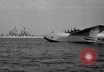 Image of Hughes H 4 Hercules flying boat Spruce Goose under full power United States USA, 1947, second 5 stock footage video 65675048184