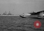 Image of Hughes H 4 Hercules flying boat Spruce Goose under full power United States USA, 1947, second 6 stock footage video 65675048184