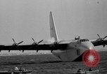 Image of Hughes H 4 Hercules flying boat Spruce Goose under full power United States USA, 1947, second 14 stock footage video 65675048184