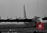 Image of Hughes H 4 Hercules flying boat Spruce Goose under full power United States USA, 1947, second 17 stock footage video 65675048184
