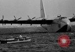 Image of Hughes H 4 Hercules flying boat Spruce Goose under full power United States USA, 1947, second 19 stock footage video 65675048184
