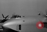 Image of Hughes H 4 Hercules flying boat Spruce Goose under full power United States USA, 1947, second 34 stock footage video 65675048184