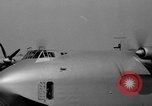 Image of Hughes H 4 Hercules flying boat Spruce Goose under full power United States USA, 1947, second 37 stock footage video 65675048184