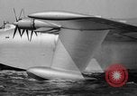 Image of Hughes H 4 Hercules flying boat Spruce Goose under full power United States USA, 1947, second 55 stock footage video 65675048184