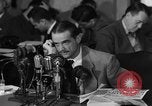 Standbild Howard Hughes Untersuchung der Kriegsgewinne United States USA, 1947, aus Sekunde 50 historischem Filmmaterial Videoclip 65675048187