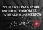 Image R J Thomas président de l'UAW United States USA, 1939, de la seconde 4 séquences d'archives historiques vidéo 65675048189