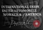 Image R J Thomas président de l'UAW United States USA, 1939, de la seconde 6 séquences d'archives historiques vidéo 65675048189
