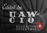 Image R J Thomas président de l'UAW United States USA, 1939, de la seconde 25 séquences d'archives historiques vidéo 65675048189