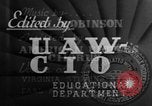 Image R J Thomas président de l'UAW United States USA, 1939, de la seconde 26 séquences d'archives historiques vidéo 65675048189