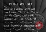 Image R J Thomas président de l'UAW United States USA, 1939, de la seconde 50 séquences d'archives historiques vidéo 65675048189