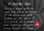 Image R J Thomas président de l'UAW United States USA, 1939, de la seconde 52 séquences d'archives historiques vidéo 65675048189