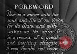 Image R J Thomas président de l'UAW United States USA, 1939, de la seconde 54 séquences d'archives historiques vidéo 65675048189
