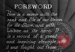 Image R J Thomas président de l'UAW United States USA, 1939, de la seconde 55 séquences d'archives historiques vidéo 65675048189