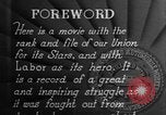 Image R J Thomas président de l'UAW United States USA, 1939, de la seconde 57 séquences d'archives historiques vidéo 65675048189