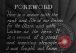 Image R J Thomas président de l'UAW United States USA, 1939, de la seconde 60 séquences d'archives historiques vidéo 65675048189