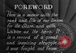 Image R J Thomas président de l'UAW United States USA, 1939, de la seconde 62 séquences d'archives historiques vidéo 65675048189
