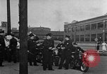 Image of Numerous Detroit City police engaged to stop UAW strikers from picketing Detroit Michigan USA, 1939, second 8 stock footage video 65675048190