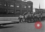 Image of Numerous Detroit City police engaged to stop UAW strikers from picketing Detroit Michigan USA, 1939, second 19 stock footage video 65675048190