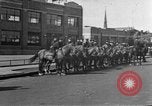 Image of Numerous Detroit City police engaged to stop UAW strikers from picketing Detroit Michigan USA, 1939, second 20 stock footage video 65675048190
