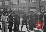 Image of Numerous Detroit City police engaged to stop UAW strikers from picketing Detroit Michigan USA, 1939, second 29 stock footage video 65675048190