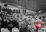 Image of Numerous Detroit City police engaged to stop UAW strikers from picketing Detroit Michigan USA, 1939, second 39 stock footage video 65675048190