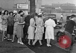 Image of Numerous Detroit City police engaged to stop UAW strikers from picketing Detroit Michigan USA, 1939, second 51 stock footage video 65675048190