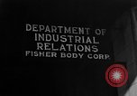 Image of UAW strikes Fisher Body works in Cleveland Ohio Detroit Michigan USA, 1939, second 41 stock footage video 65675048191