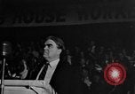 Image of United Mine Workers leader John L Lewis Flint Michigan USA, 1939, second 18 stock footage video 65675048192