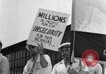Standbild Von der Union gesponserte Reenactment über 1939 Tool and die Makers Union Streik Gegen General Motors Detroit Michigan USA, 1939, aus Sekunde 22 historischem Filmmaterial Videoclip 65675048193