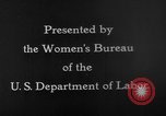 Image travailleuses United States USA, 1931, de la seconde 26 séquences d'archives historiques vidéo 65675048203