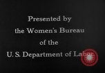 Image travailleuses United States USA, 1931, de la seconde 28 séquences d'archives historiques vidéo 65675048203