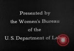 Image travailleuses United States USA, 1931, de la seconde 29 séquences d'archives historiques vidéo 65675048203