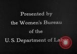 Image travailleuses United States USA, 1931, de la seconde 30 séquences d'archives historiques vidéo 65675048203