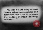 Image of women workers in the United States United States USA, 1931, second 23 stock footage video 65675048205