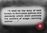 Image of women workers in the United States United States USA, 1931, second 25 stock footage video 65675048205