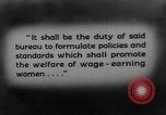 Image of women workers in the United States United States USA, 1931, second 35 stock footage video 65675048205