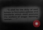 Image of women workers in the United States United States USA, 1931, second 36 stock footage video 65675048205