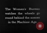 Image of women workers in the United States United States USA, 1931, second 45 stock footage video 65675048205
