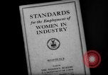 Image of women workers United States USA, 1931, second 12 stock footage video 65675048207