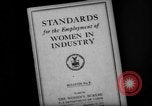 Image of women workers United States USA, 1931, second 13 stock footage video 65675048207