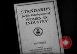 Image of women workers United States USA, 1931, second 14 stock footage video 65675048207